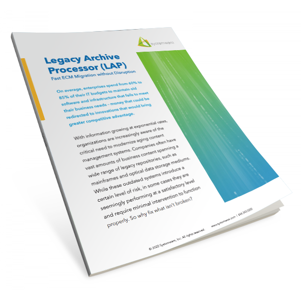 Legacy Archive Processor (LAP)